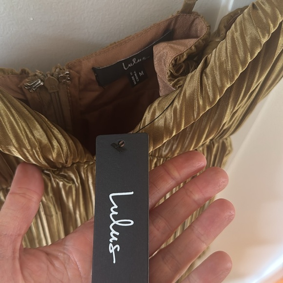 Lulu's Olive Green Tiered Maxi Dress - Picture 6 of 6